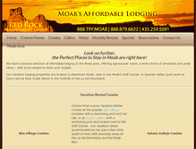 Tablet Screenshot of moabcondos.com